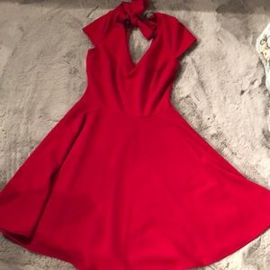 Red formal B. Darlin dress